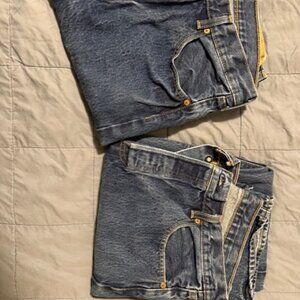 Men's Blue Levi 501's - Gently Used